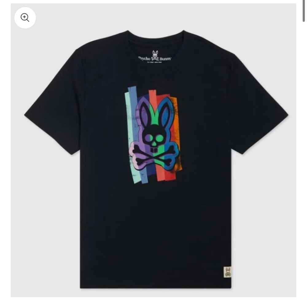 Psycho Bunny Mens Tatterford Graphic Tee. A4